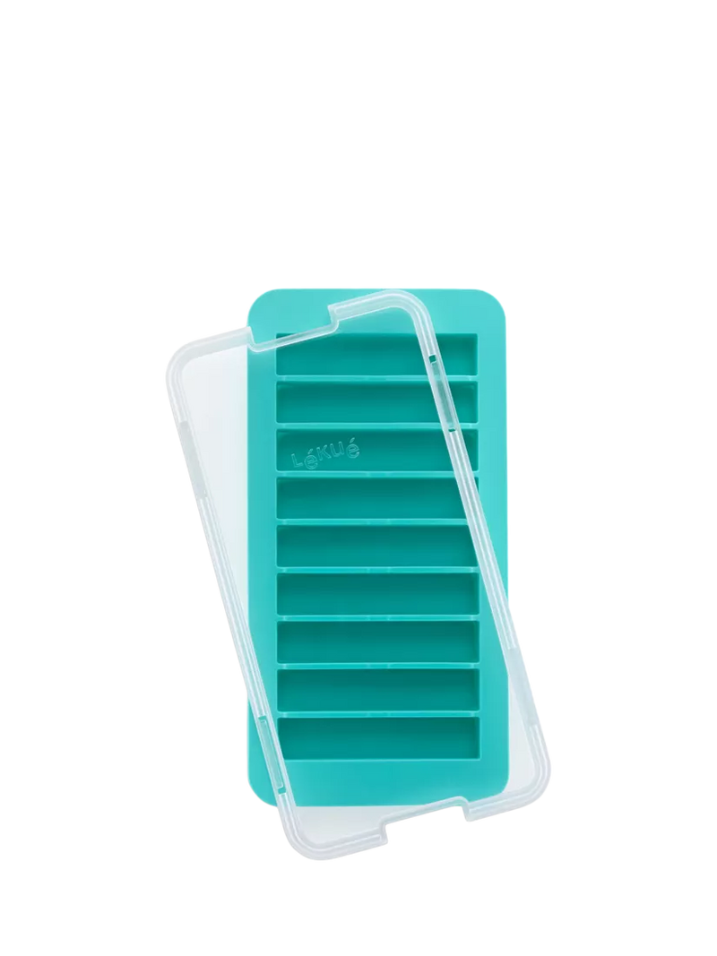 Lékué ice cube stick tray turquoise 9 cube (British brand)