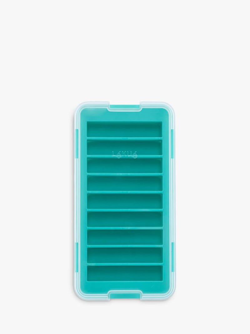 Lékué ice cube stick tray turquoise 9 cube (British brand)