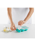 Lékué silicone XL sphere ice cube tray with lid, imported from the UK