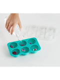 Lékué silicone XL sphere ice cube tray with lid, imported from the UK
