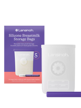 John Lewis Lansinoh Silicone Reusable Breastmilk Storage Bags 240ml Pack of 5- Buy online at McGrocer
