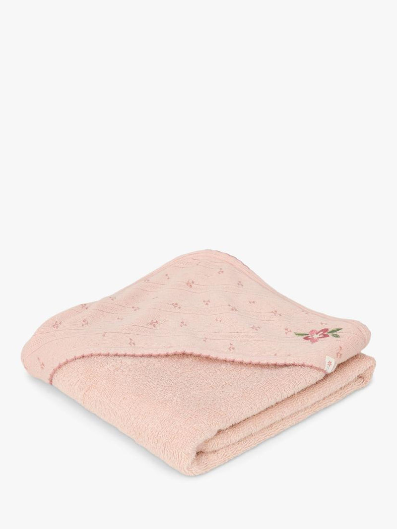 Little Dutch hooded towel blossom 75x75cm UK version