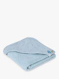 Little Dutch blue hooded towel 75x75cm, imported from the UK