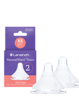 John Lewis Lansinoh NaturalWave XS Baby Feeding Teat, Pack of 2- Buy online at McGrocer
