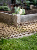 Wilstone garden edging fence rustic pack of 2 90cm - British product