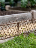 Wilstone garden edging fence rustic pack of 2 90cm - British product