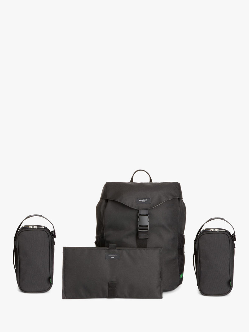 Storksak changing backpack black - British product