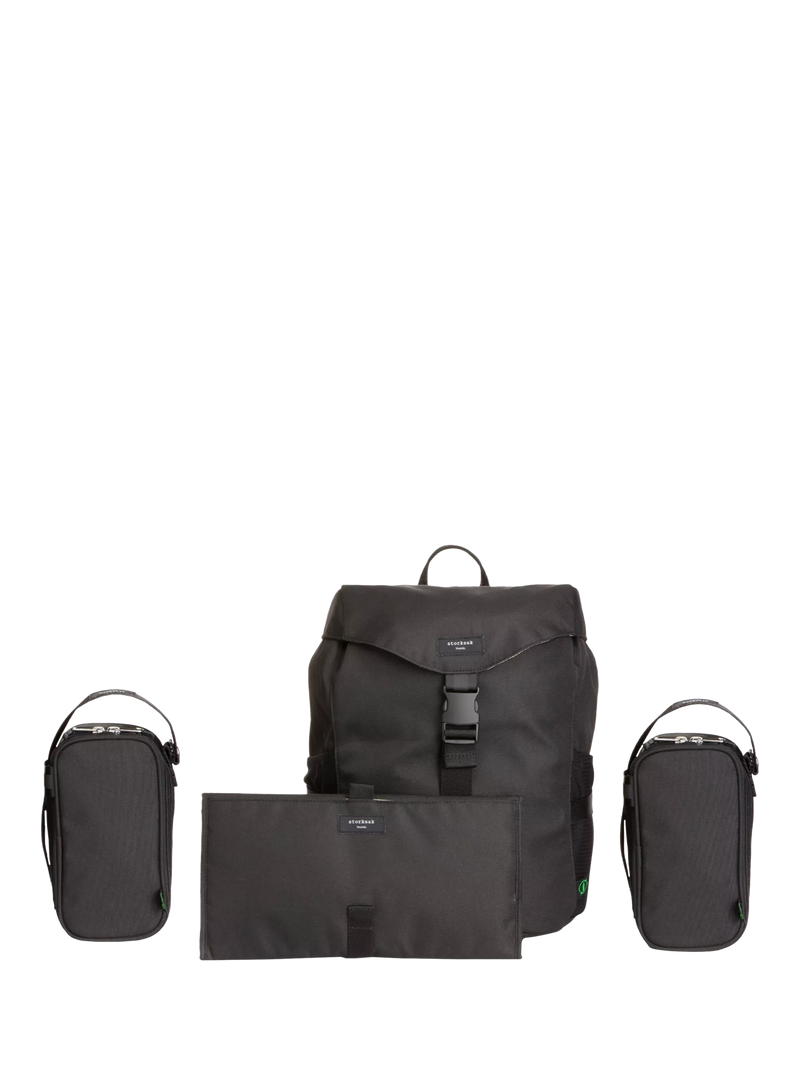 Storksak changing backpack black - British product