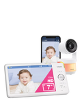 VTech 7 inch smart video baby monitor HD with night vision, UK version