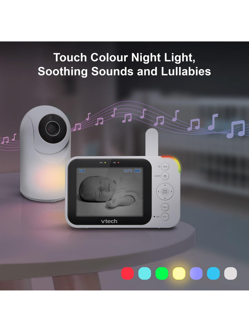 VTech VM4263 video baby monitor 3.5 inch (British brand)