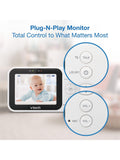 VTech VM4263 video baby monitor 3.5 inch (British brand)