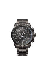 John Lewis Citizen Chrono A.T Men's Watch with Black Dial and Stainless Steel Bracelet- Buy online at McGrocer