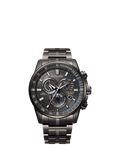 Citizen Chrono A.T men's watch black ion plated - British product