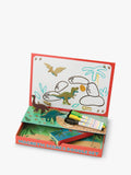 Floss & Rock Dino magnetic scene and doodle set - British product