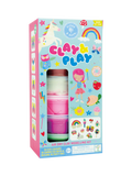 Floss & Rock Rainbow Fairy clay modelling kit, imported from the UK