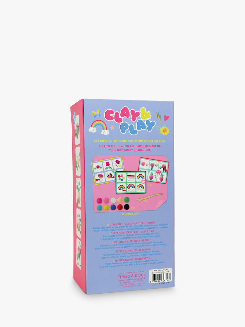 Floss & Rock Rainbow Fairy clay modelling kit, imported from the UK