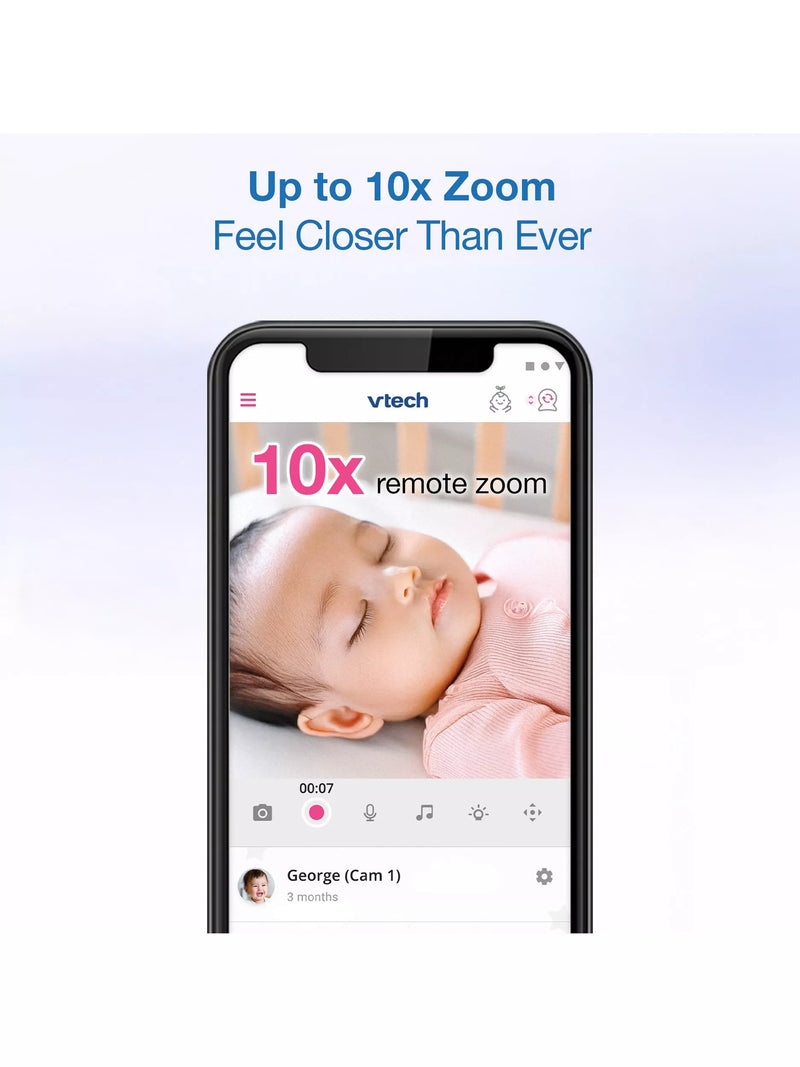 VTech RM4761HD smart Wi-Fi baby monitor, UK version
