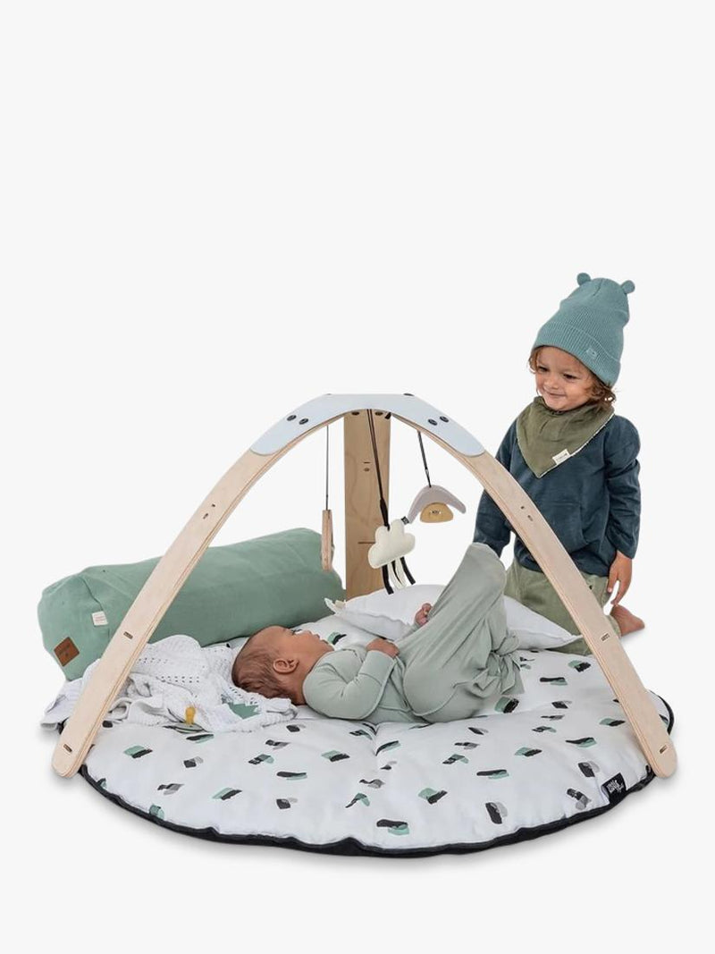 Little Hoppa 3-in-1 baby gym bouncer activity table, imported from the UK