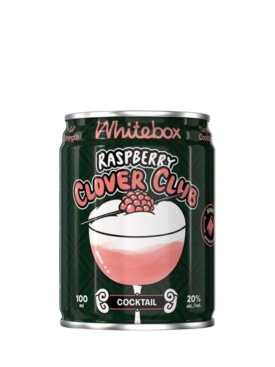 John Lewis Whitebox Cocktails Raspberry Clover Club Cocktail, 100ml- Buy online at McGrocer