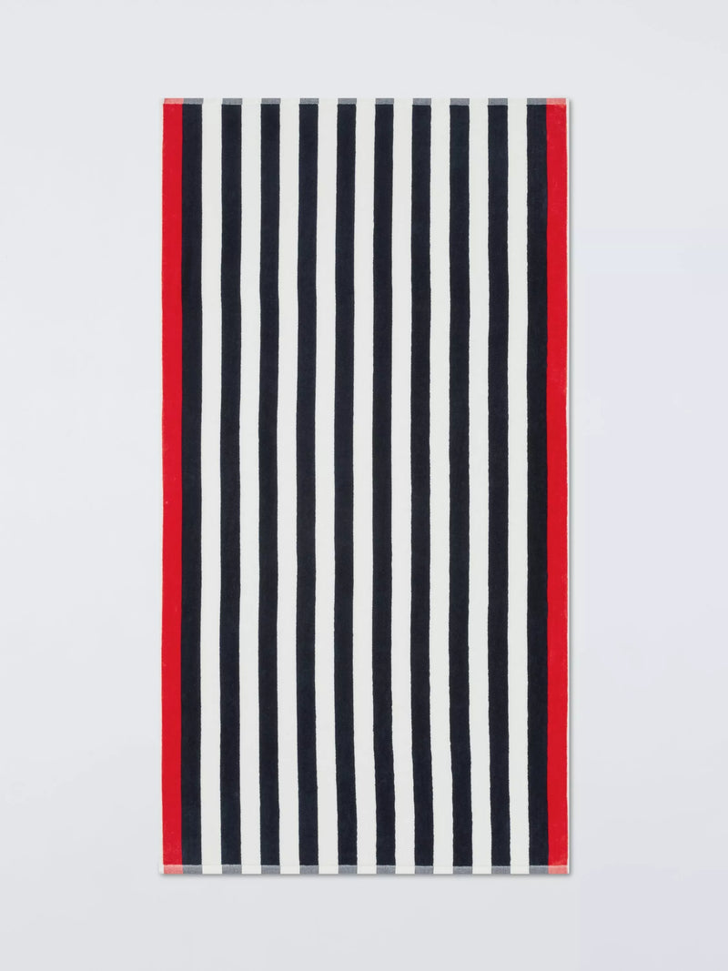 John Lewis stripe velour beach towel 160x86cm - British product