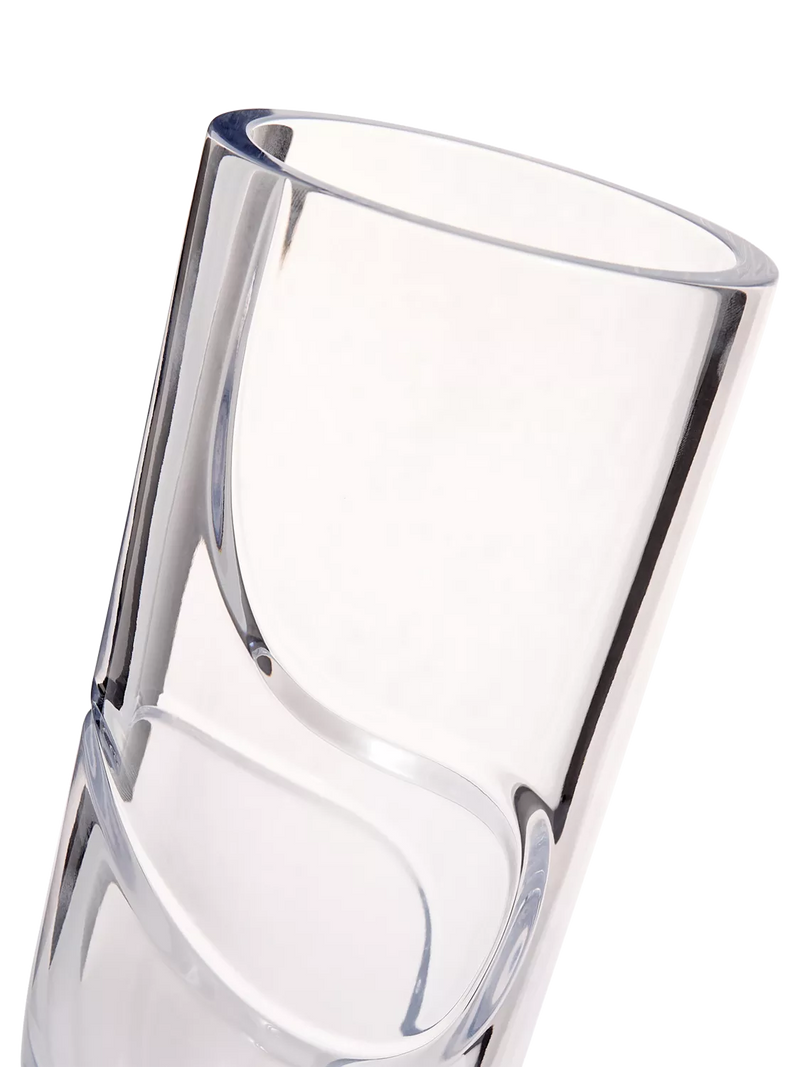 Vera Wang crystal cut glass vase 21cm (British brand)