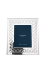 John Lewis Waterford Opulence Crystal Cut Glass Photo Frame, 5 x 7 (13 x 18cm), Clear- Buy online at McGrocer