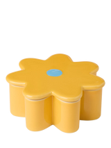 John Lewis The Conran Shop Oddments Bits & Bots Glazed Ceramic Storage Pot, Yellow/Turquoise- Buy online at McGrocer
