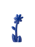 Conran Shop Oddments ceramic flower ornament ink blue, imported from the UK