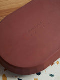 The Conran Shop oval porcelain platter cacao 32cm, imported from the UK