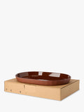 The Conran Shop oval porcelain platter cacao 32cm, imported from the UK