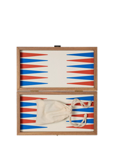 John Lewis The Conran Shop Milos Wooden Travel Backgammon Set- Buy online at McGrocer