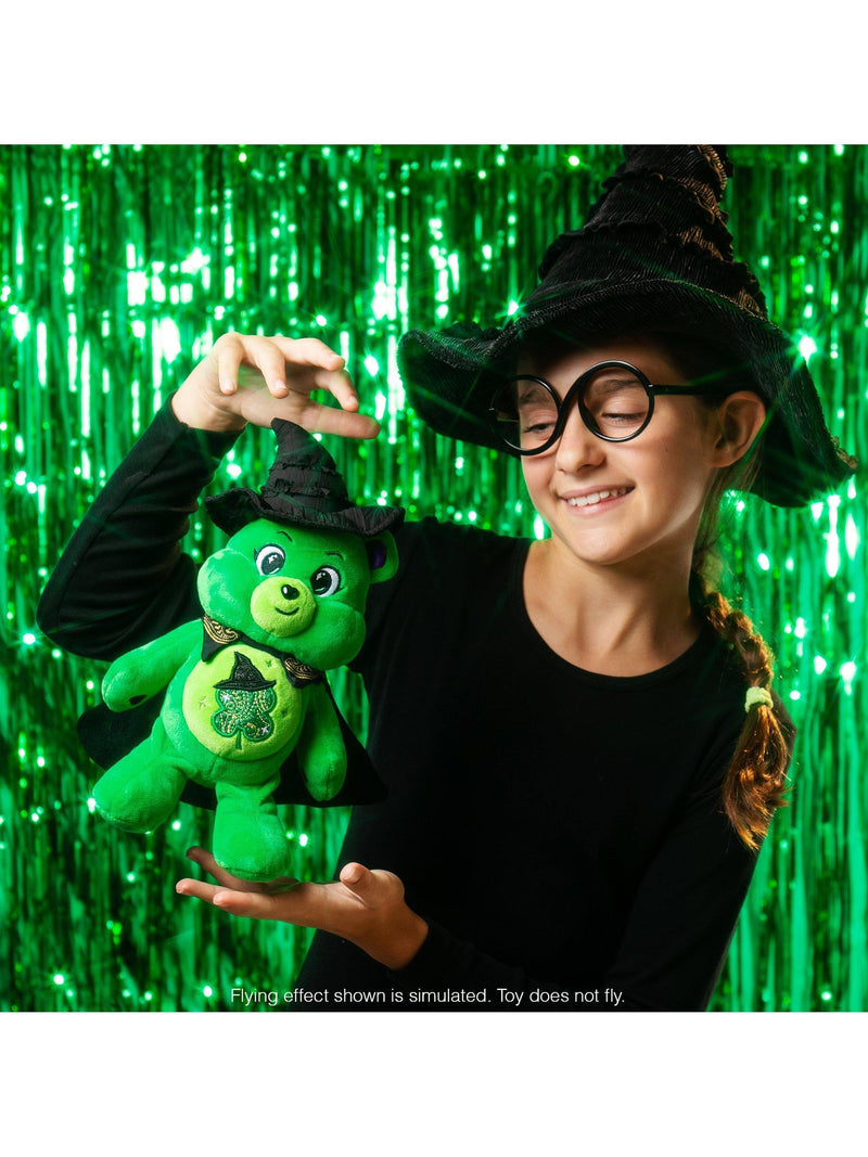 Care Bears Good Luck Bear as Elphaba plush - British product