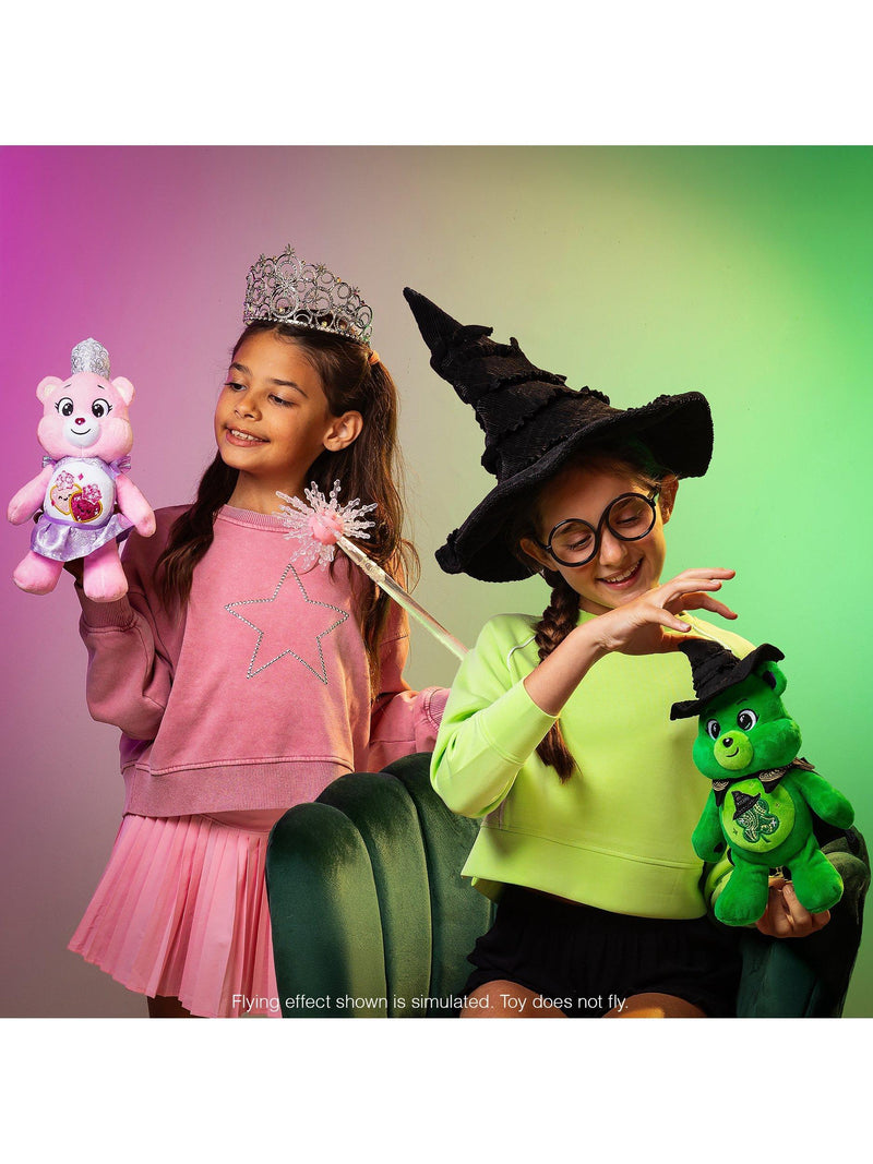 Care Bears Good Luck Bear as Elphaba plush - British product