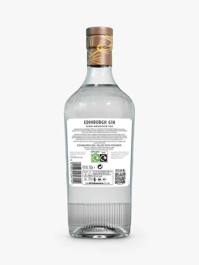 Edinburgh Gin High Mountain Tea gin 70cl (British brand)