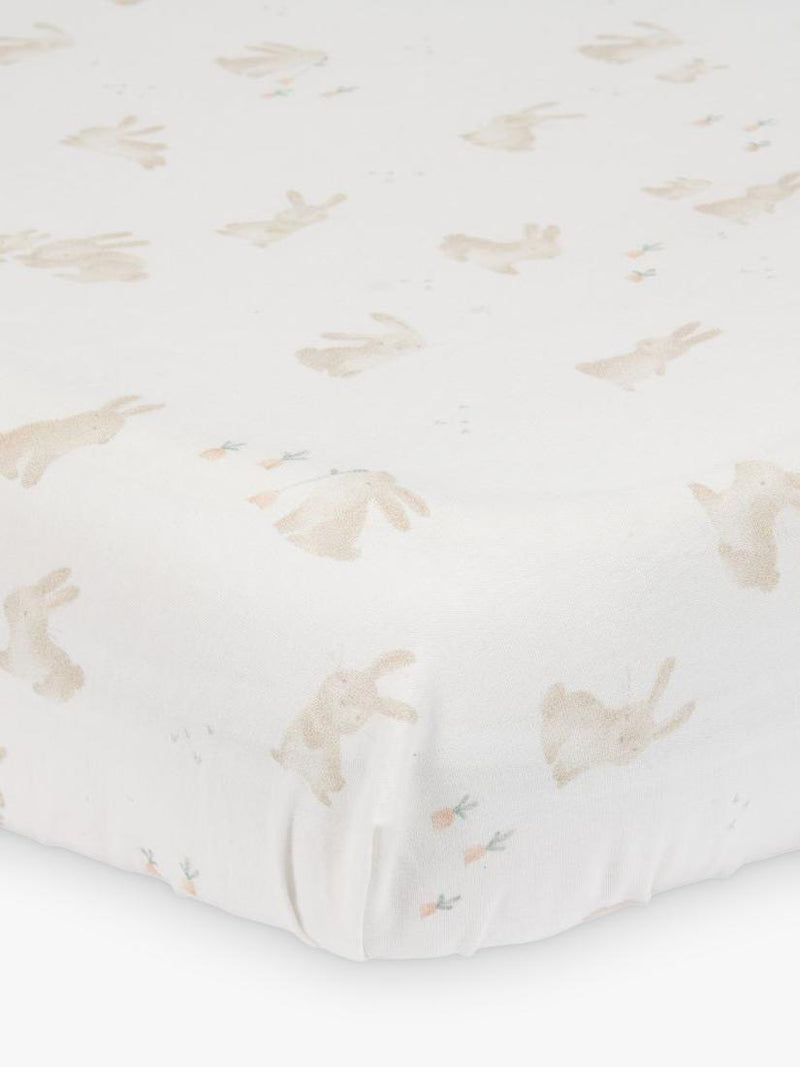 Little Dutch baby bunny cot sheet 60x120cm, UK version