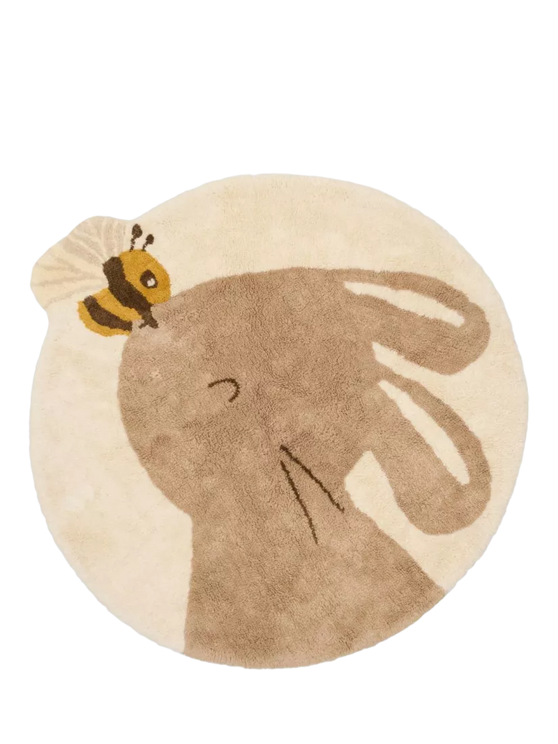 Little Dutch bunny and bee rug 110cm, UK version