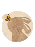Little Dutch bunny and bee rug 110cm, UK version