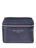 Aspinal of London Travel Watch & Ring Box, Navy