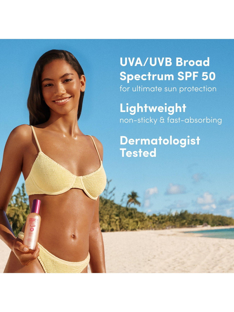 Coco & Eve highlighter body SPF 50 150ml (British brand)