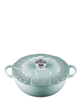 John Lewis Le Creuset Petal Signature Cast Iron Soup Pot, 26cm- Buy online at McGrocer