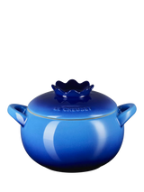 John Lewis Le Creuset Blueberry Stoneware Petite Casserole Azure 480ml- Buy online at McGrocer