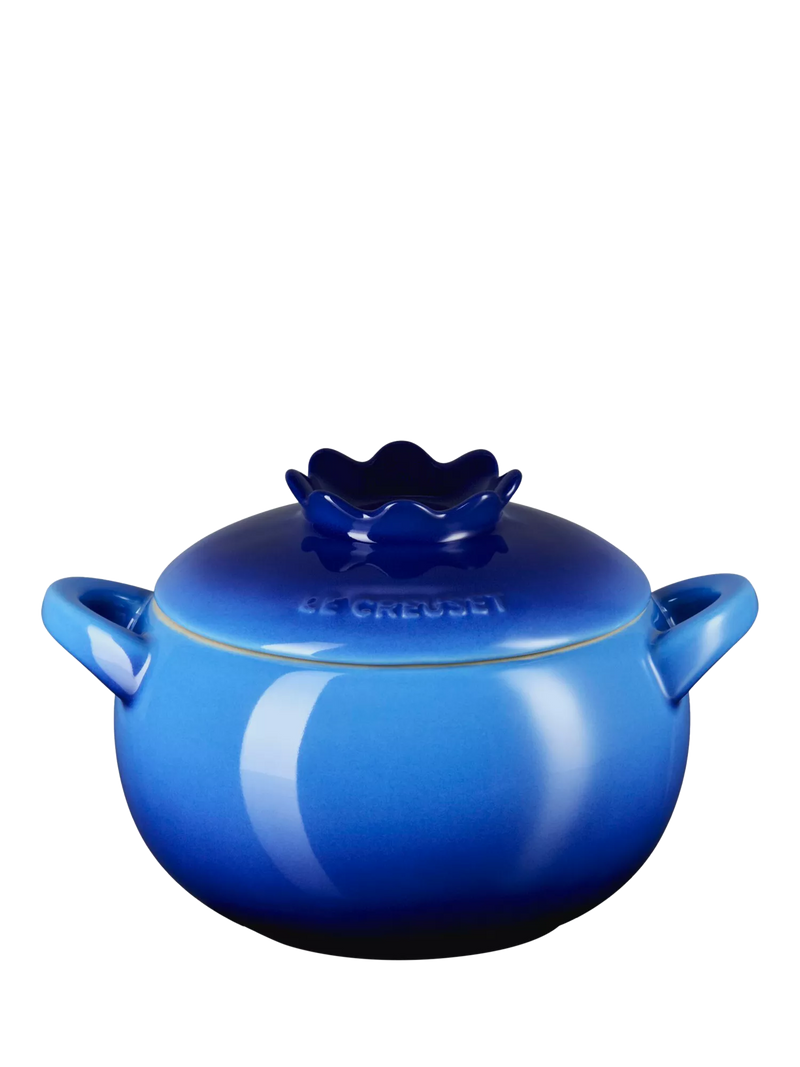 Le Creuset stoneware blueberry petite casserole 480ml - British product