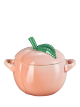 John Lewis Le Creuset Stoneware Peach Petite Casserole (Peche) 580ml- Buy online at McGrocer