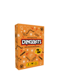 Gibsons Dingbats To Go puzzle game with 100 cards (British brand)