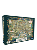 Gibsons vintage London map jigsaw puzzle 1000 pieces, imported from the UK