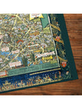 Gibsons vintage London map jigsaw puzzle 1000 pieces, imported from the UK