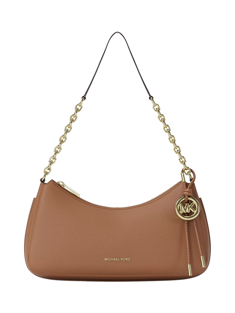 Michael Kors Nolita medium shoulder bag in luggage brown, UK version