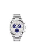 Tissot PR100 date sub-dial watch stainless steel silver, imported from the UK