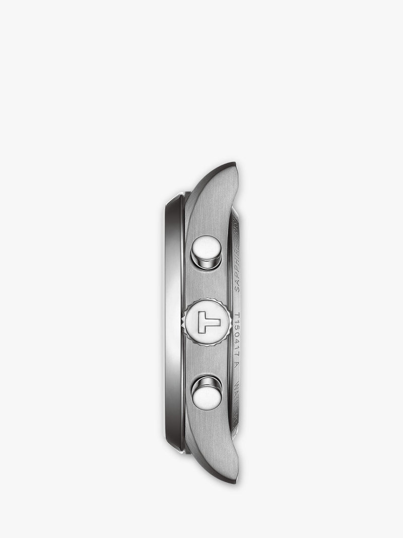 Tissot PR100 date sub-dial watch stainless steel silver, imported from the UK