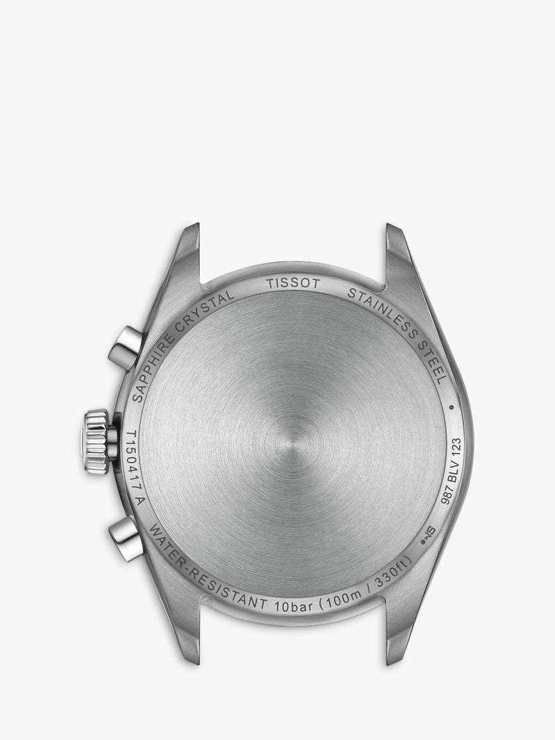 Tissot PR100 date sub-dial watch stainless steel silver, imported from the UK